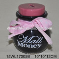 Full decal money bank with fashion style